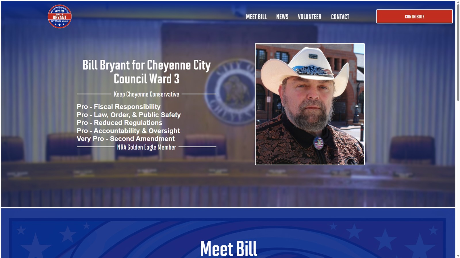 Original Bryant for City Council website